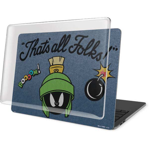 Looney Tunes Marvin Thats All Folks MacBook Pro 13in (2020) Case plus Skin