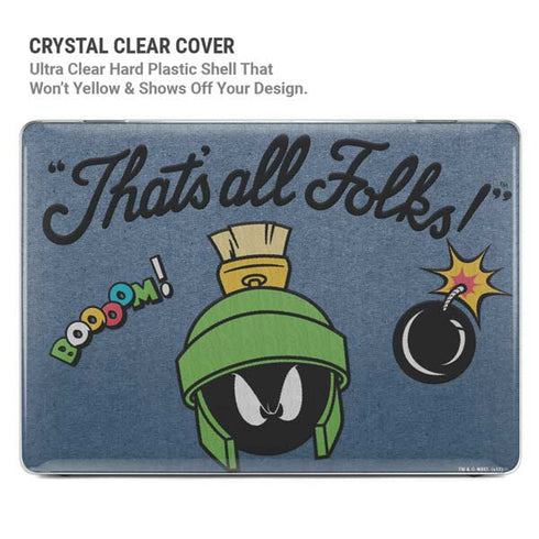 Looney Tunes Marvin Thats All Folks MacBook Pro 16in (2021-25) Case plus Skin