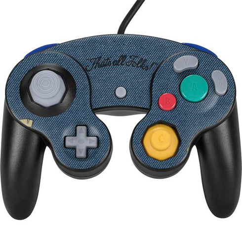 Looney Tunes Marvin Thats All Folks Nintendo GameCube Controller Skin
