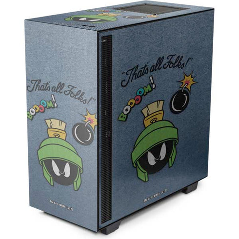 Looney Tunes Marvin Thats All Folks NZXT H510 Compact ATX Mid-Tower Case Skin