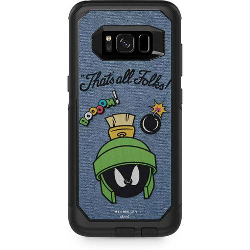 Looney Tunes Marvin Thats All Folks Otterbox Commuter Galaxy Skin
