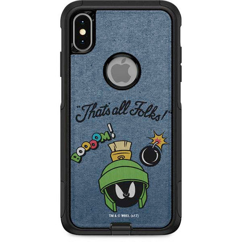 Looney Tunes Marvin Thats All Folks Otterbox Commuter iPhone Skin