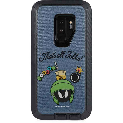 Looney Tunes Marvin Thats All Folks Otterbox Defender Galaxy Skin