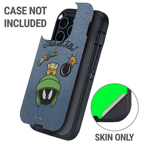 Looney Tunes Marvin Thats All Folks Otterbox Defender iPhone Skin