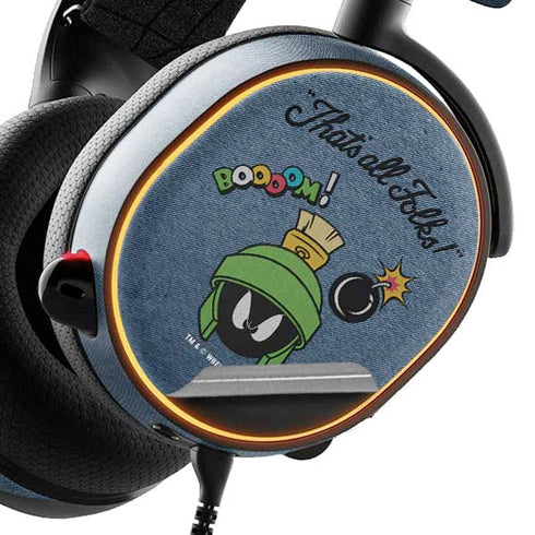 Looney Tunes Marvin Thats All Folks SteelSeries Arctis 3 Skin