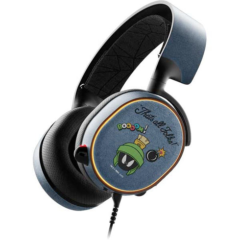Looney Tunes Marvin Thats All Folks SteelSeries Arctis 5 Skin