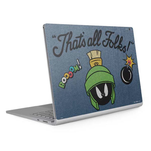 Looney Tunes Marvin Thats All Folks Surface Book 2 13.5in Skin