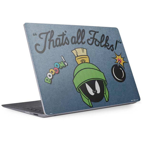 Looney Tunes Marvin Thats All Folks Surface Laptop 2 Skin
