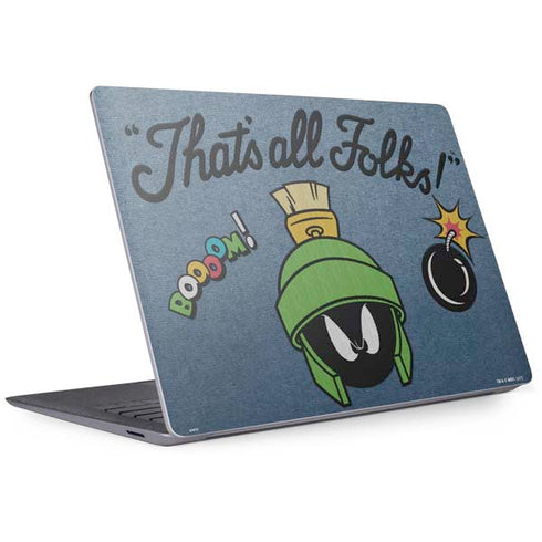 Looney Tunes Marvin Thats All Folks Surface Laptop 3 13.5in Skin