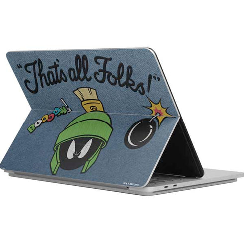 Looney Tunes Marvin Thats All Folks Surface Laptop Studio Skin