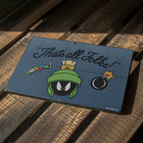 Looney Tunes Marvin Thats All Folks Surface Pro 7 Skin