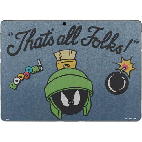 Looney Tunes Marvin Thats All Folks Surface Pro 9 Skin