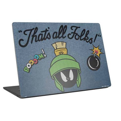 Looney Tunes Marvin Thats All Folks Universal Laptop 15in (12.2 x 8.8in) Skin