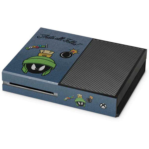 Looney Tunes Marvin Thats All Folks Xbox One Console Skin