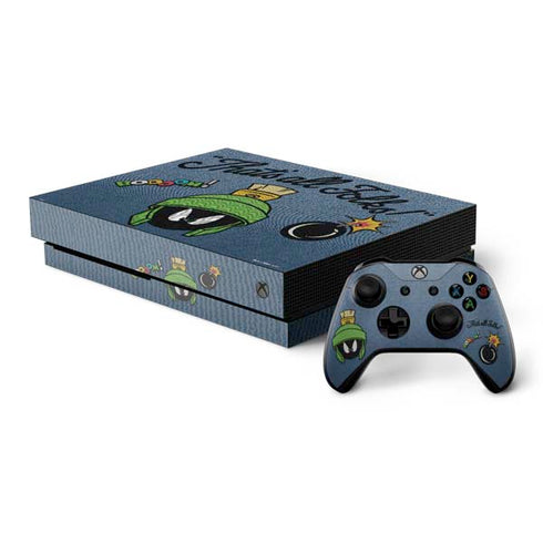 Looney Tunes Marvin Thats All Folks Xbox One X Bundle Skin