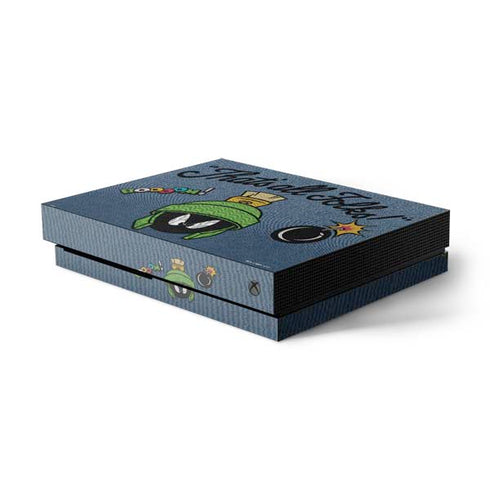 Looney Tunes Marvin Thats All Folks Xbox One X Console Skin