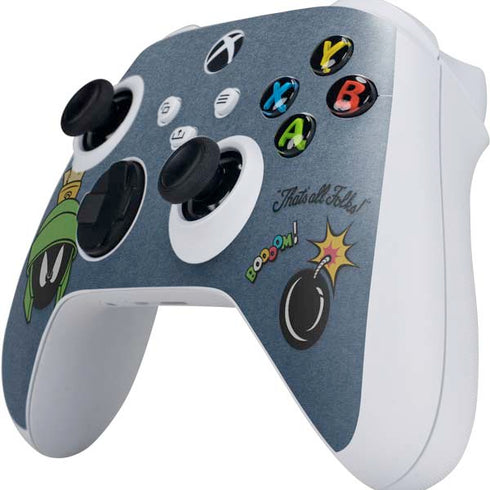 Looney Tunes Marvin Thats All Folks Xbox Series S Controller Skin