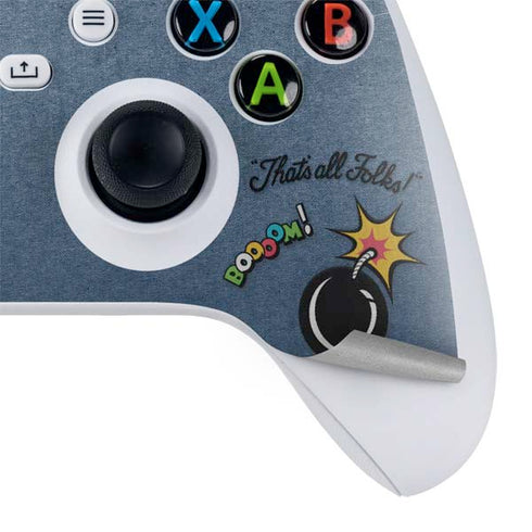 Looney Tunes Marvin Thats All Folks Xbox Series S Controller Skin