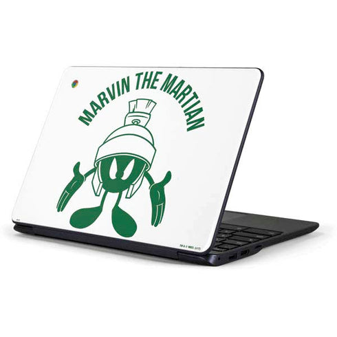 Looney Tunes Marvin the Martian Big Head Samsung Chromebook Skin