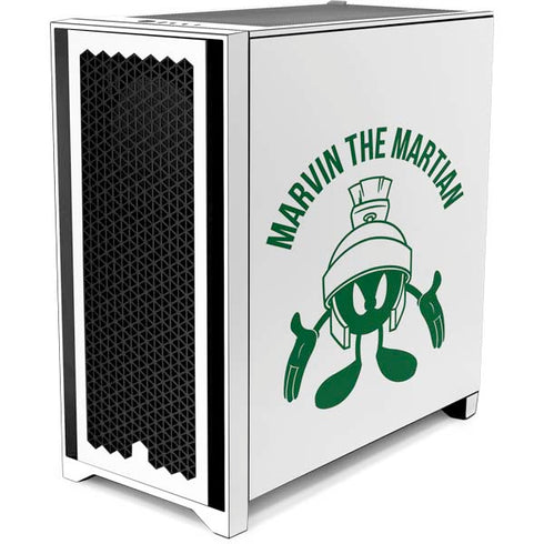 Looney Tunes Marvin the Martian Big Head Corsair 4000D Tempered Glass Mid-Tower ATX Case Skin