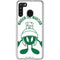 Looney Tunes Marvin the Martian Big Head Galaxy A21 Clear Case