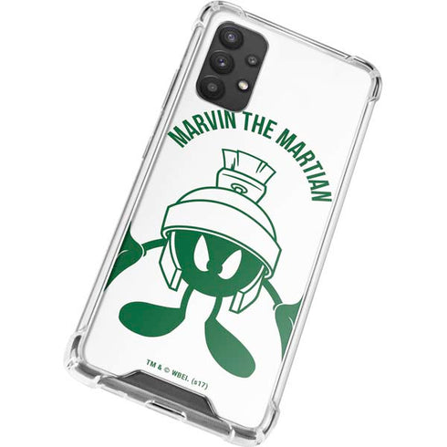 Looney Tunes Marvin the Martian Big Head Galaxy A32 5G Clear Case