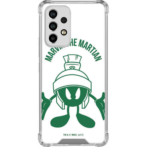 Looney Tunes Marvin the Martian Big Head Galaxy A33 5G Clear Case