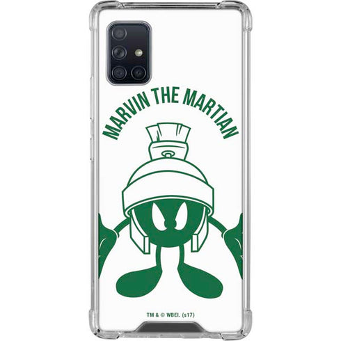 Looney Tunes Marvin the Martian Big Head Galaxy A51 5G Clear Case