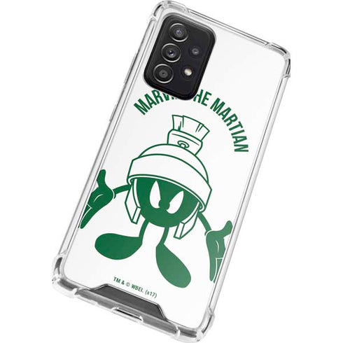 Looney Tunes Marvin the Martian Big Head Galaxy A52 5G Clear Case