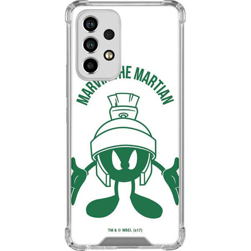 Looney Tunes Marvin the Martian Big Head Galaxy A53 5G Clear Case