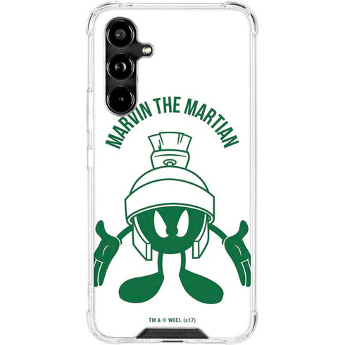 Looney Tunes Marvin the Martian Big Head Galaxy A54 5G Clear Case