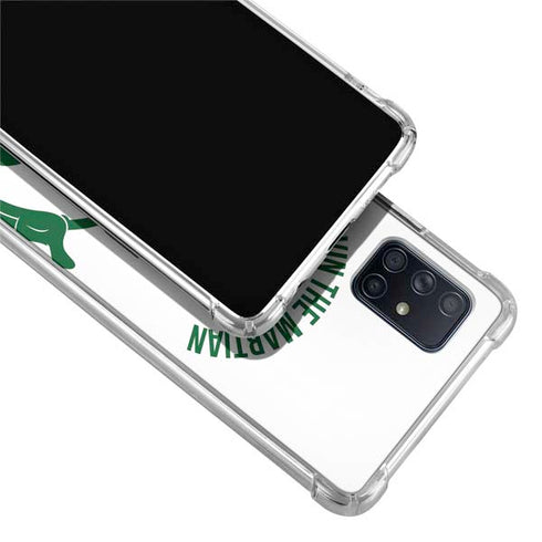Looney Tunes Marvin the Martian Big Head Galaxy A71 5G Clear Case