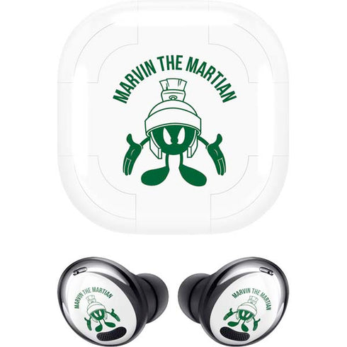 Looney Tunes Marvin the Martian Big Head Galaxy Buds Pro Skin