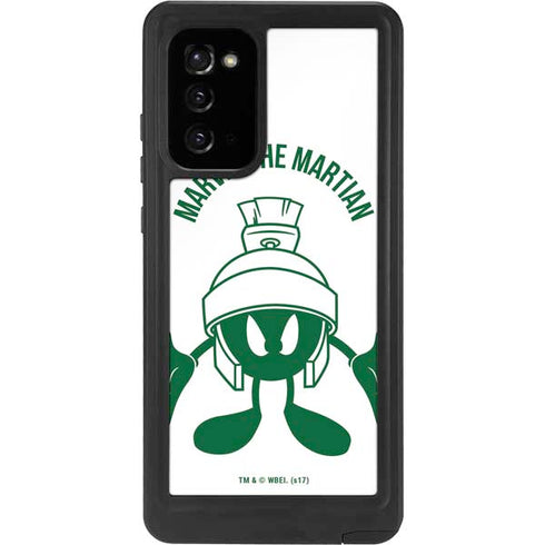 Looney Tunes Marvin the Martian Big Head Galaxy Note20 5G Waterproof Case