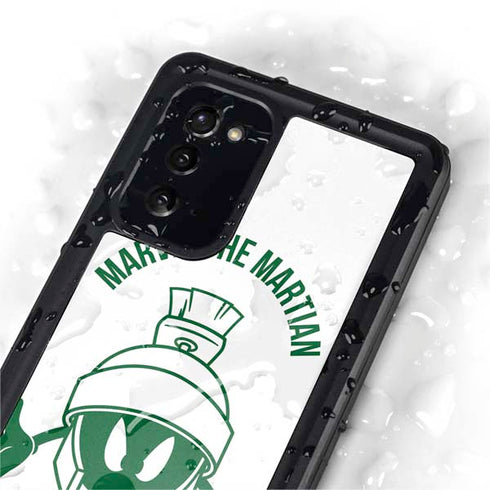 Looney Tunes Marvin the Martian Big Head Galaxy Note20 5G Waterproof Case