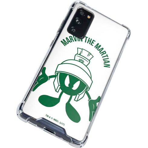 Looney Tunes Marvin the Martian Big Head Galaxy S20 FE Clear Case