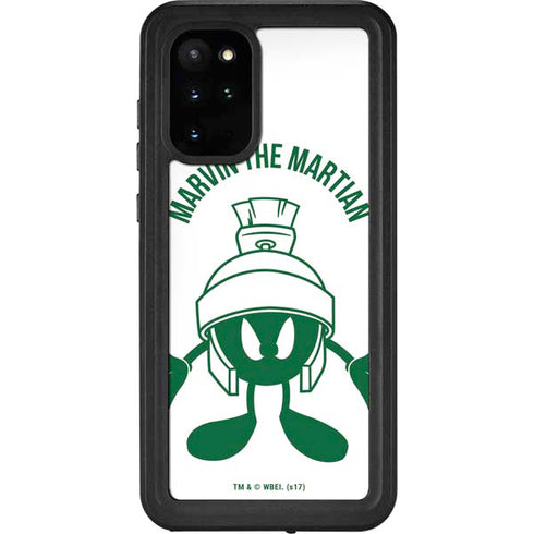 Looney Tunes Marvin the Martian Big Head Galaxy S20 Plus Waterproof Case
