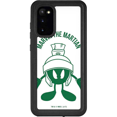 Looney Tunes Marvin the Martian Big Head Galaxy S20 Waterproof Case
