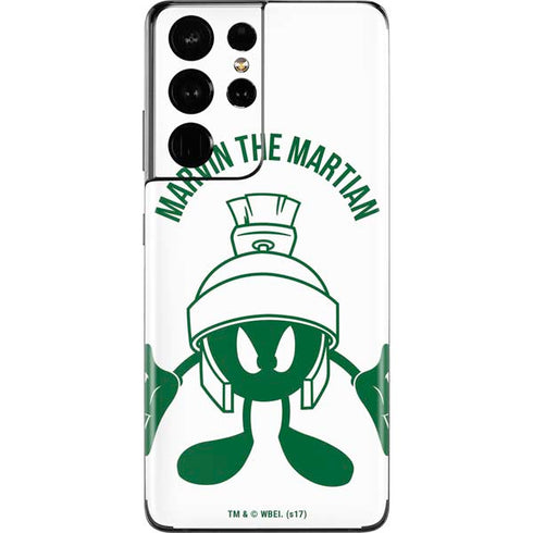 Looney Tunes Marvin the Martian Big Head Galaxy S21 Ultra 5G Skin