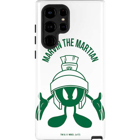 Looney Tunes Marvin the Martian Big Head Galaxy S22 Ultra Pro Case