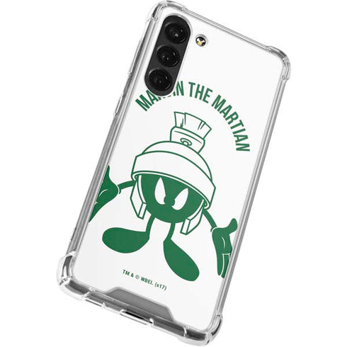 Looney Tunes Marvin the Martian Big Head Galaxy S23 Plus Clear Case