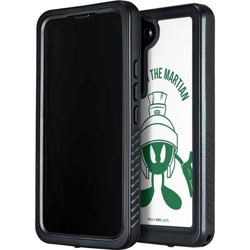 Looney Tunes Marvin the Martian Big Head Galaxy S23 Plus Waterproof Case
