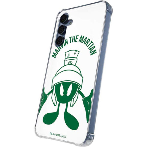 Looney Tunes Marvin the Martian Big Head Galaxy S24 Clear Case