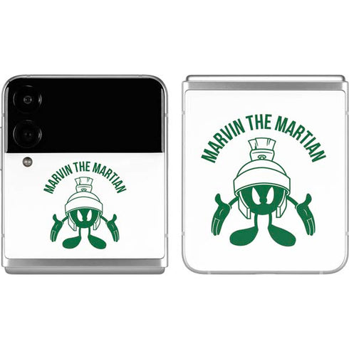Looney Tunes Marvin the Martian Big Head Galaxy Z Flip4 5G Skin