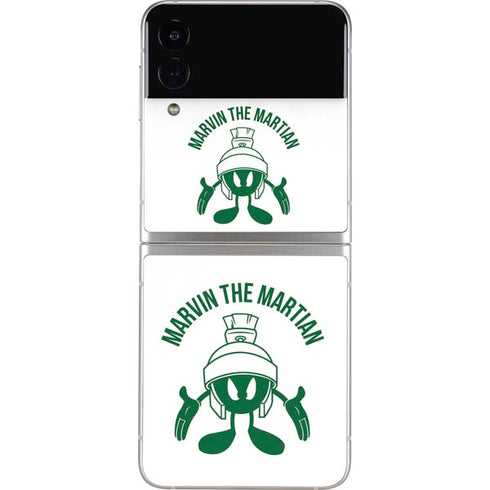 Looney Tunes Marvin the Martian Big Head Galaxy Z Flip4 5G Skin