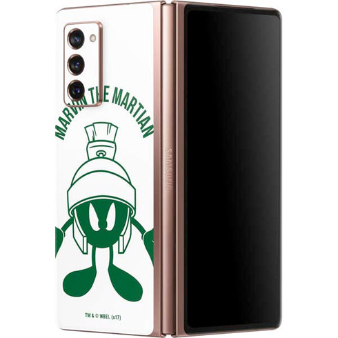 Looney Tunes Marvin the Martian Big Head Galaxy Z Fold2 5G Skin