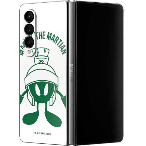 Looney Tunes Marvin the Martian Big Head Galaxy Z Fold4 5G Skin