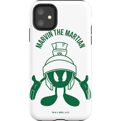 Looney Tunes Marvin the Martian Big Head iPhone 11 Impact Case