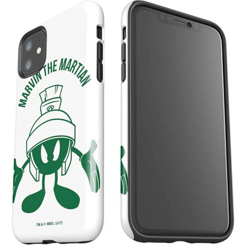 Looney Tunes Marvin the Martian Big Head iPhone 11 Impact Case