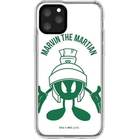 Looney Tunes Marvin the Martian Big Head iPhone 11 Pro Clear Case